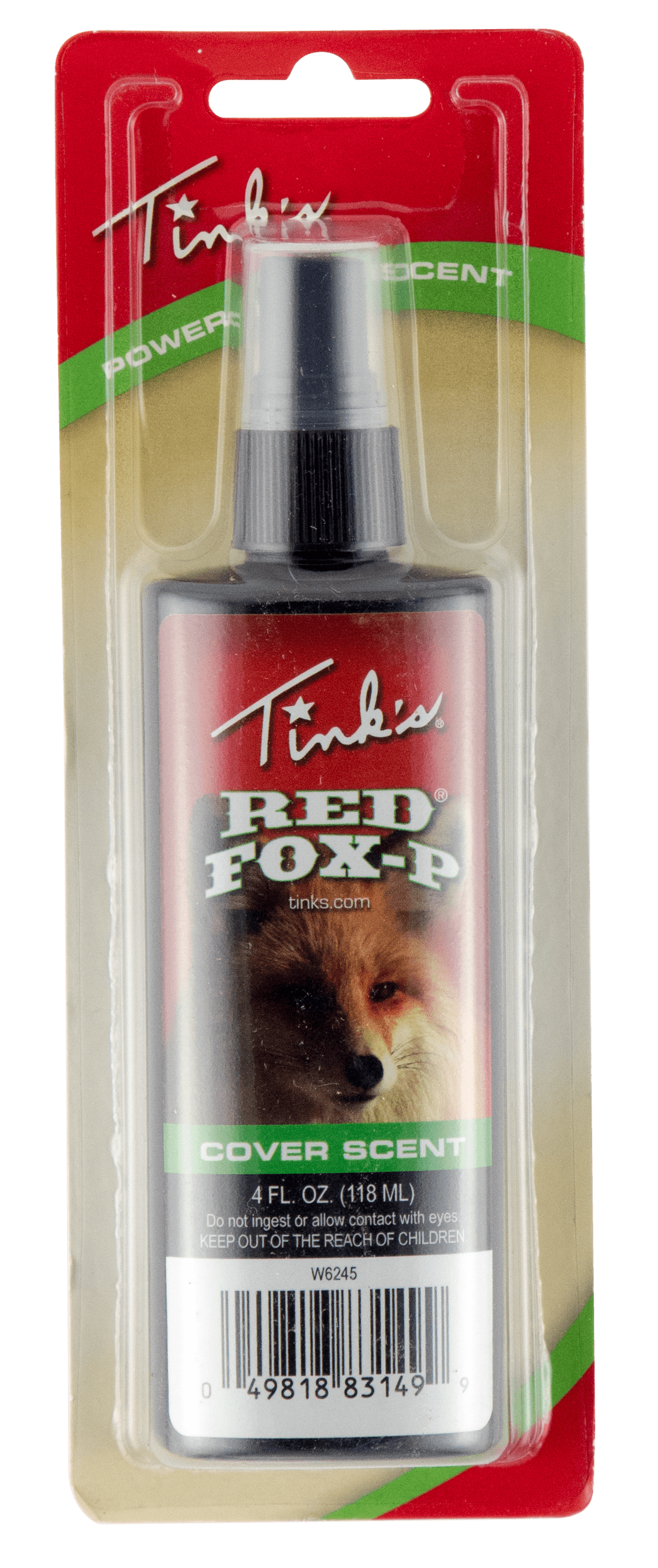 Tinks Tinks Red Fox-p Power Cover Scent 4 Oz. Hunting