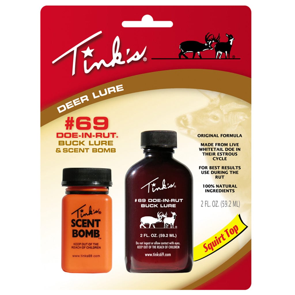 Tinks Tinks Trophy Buck Lure & Scent Bomb 2 Oz. Scent Elimination and Lures