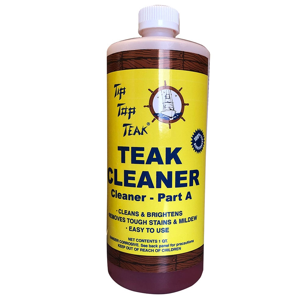 Tip Top Teak Tip Top Teak Cleaner Part A - Quart Boat Outfitting