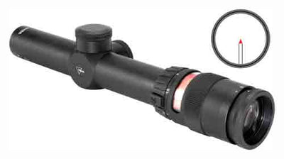 Trijicon Trijicon Accupoint 1-4x24 30mm - Bac Red Triangle Post Scopes