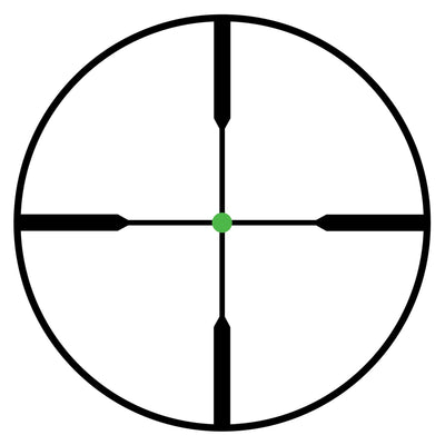 Trijicon Trijicon Accupoint 3-9x40 1" - Duplex W/green Dot Optics