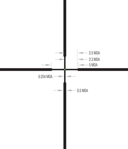 Trijicon Trijicon Accupoint 4-16x50 - 30mm Duplex W/green Dot Optics