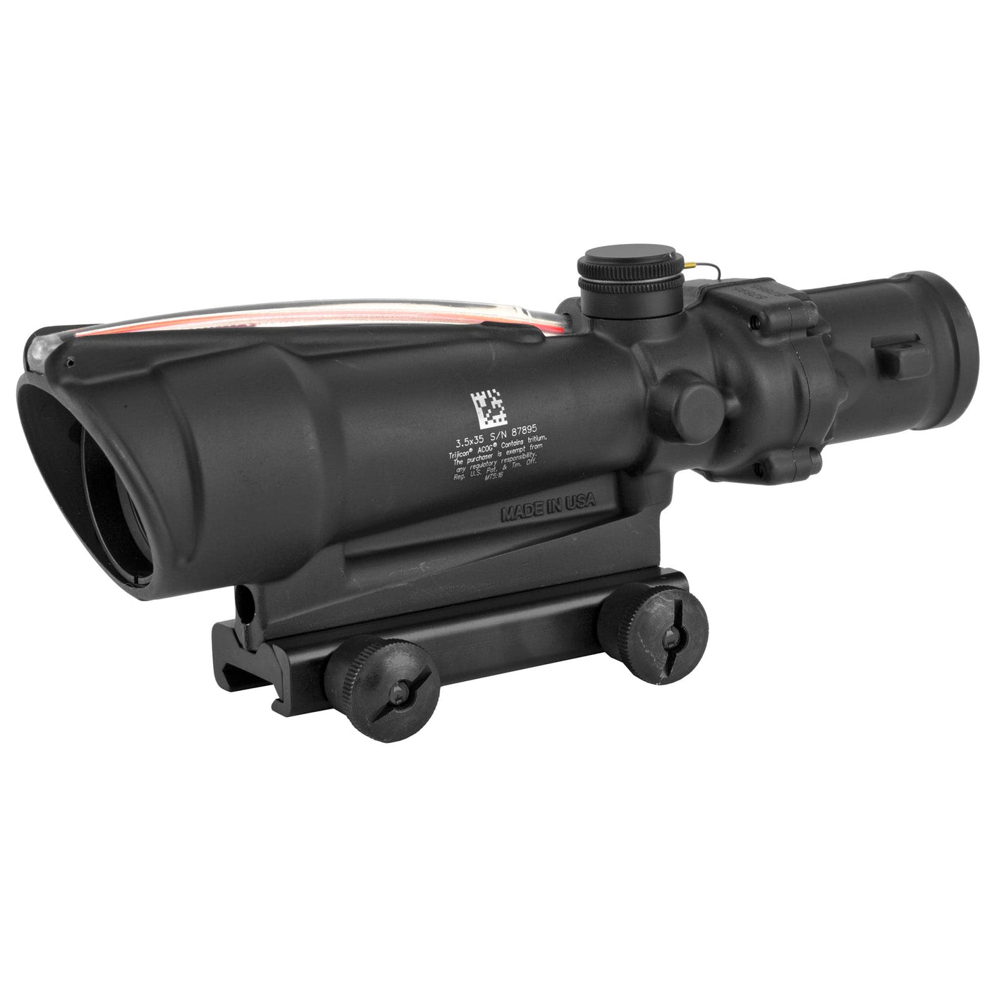 Trijicon Trijicon Acog 3.5x35 .223 - Red Chevron Bac W/ta51 Mount Optics