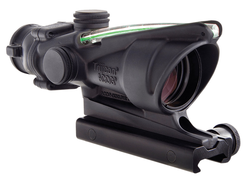 Trijicon Trijicon Acog 4x32 .223 - Green Chevron Bac W/ta51 Mount Optics