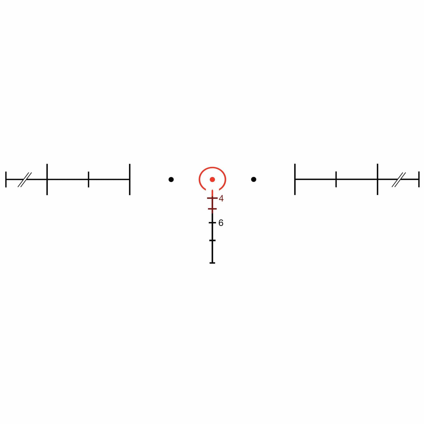 Trijicon Trijicon Acog 4x32 .223 - Red Horseshoe Bac W/ta51 Mount Optics