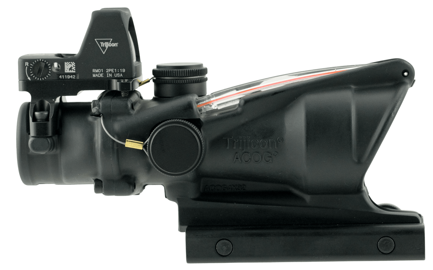 Trijicon Trijicon Acog 4x32 Red Cv 223 W/rmr Optics