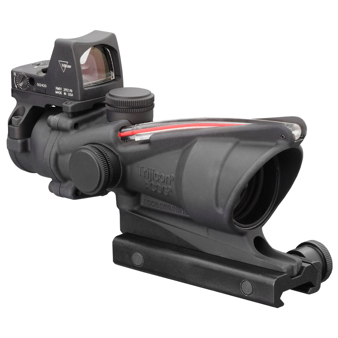 Trijicon Trijicon Acog 4x32 Red Cv 223 W/rmr Optics