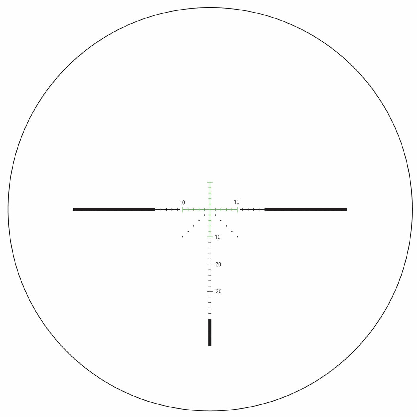 Trijicon Trijicon Credo 3-9x40 1" - Sfp Green Moa Hunter Matte Blk Optics