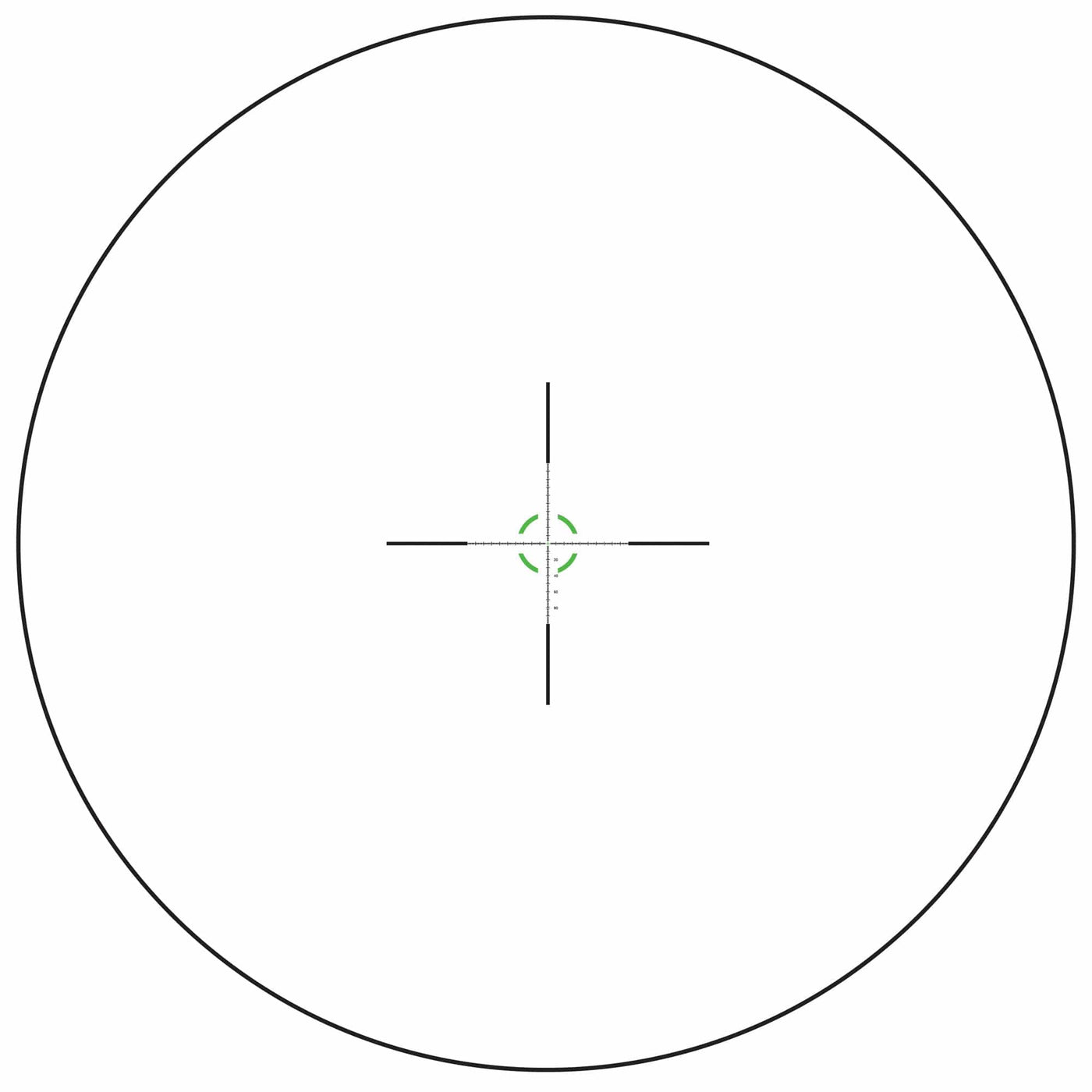 Trijicon Trijicon Credo Hx 1-6x24 Ffp Moa Green Optics