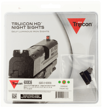 Trijicon Trijicon Night Sight Set Hd Xr - Orange Outline For Glock 17 Firearm Accessories