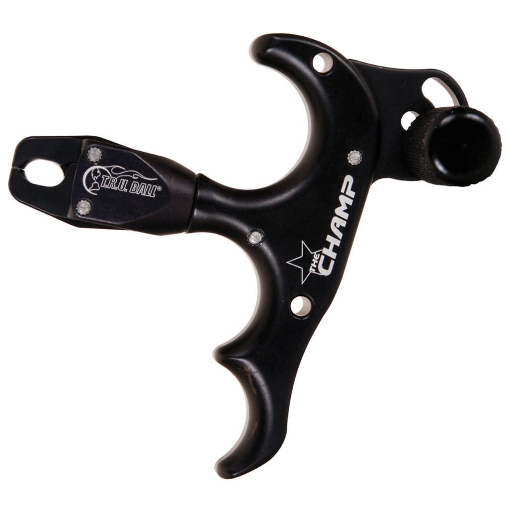 Tru Ball Tru Ball Champ Release 3 Finger Black Small Releases