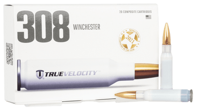 TRUE VELOCITY AMMO LLC True Velocity Ammo Llc Rifle Ammo, Tva Tv308003.308 Win (168gr Sierra Matchking)20/10 Ammo