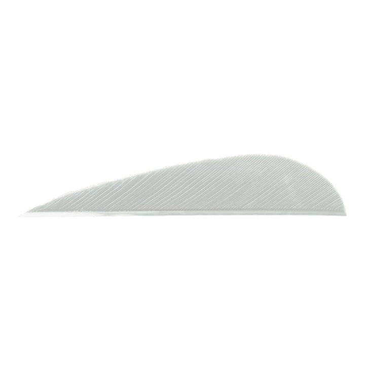 Trueflight Trueflight Parabolic Feathers White 3 In. Rw 100 Pk. Fletching Tools and Materials
