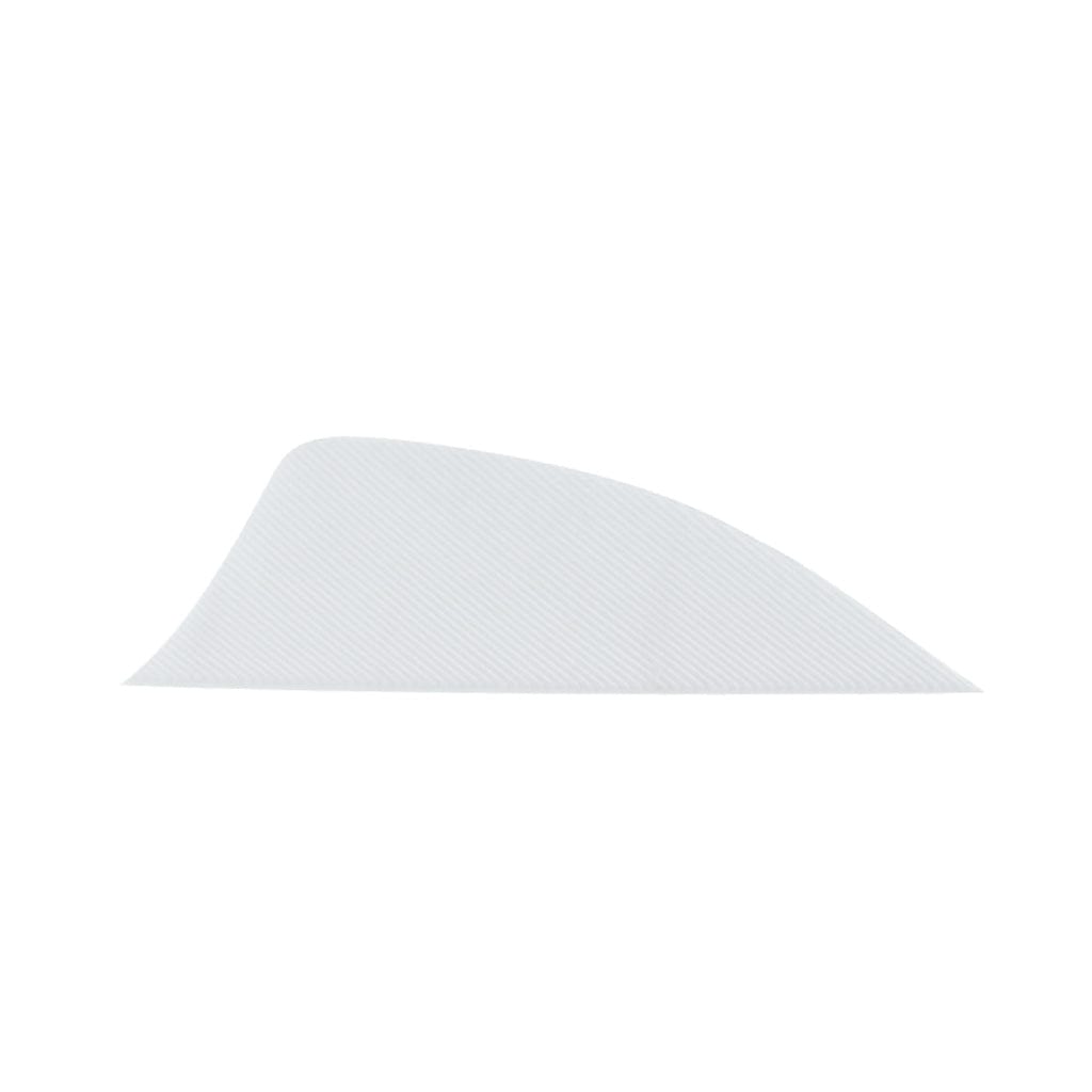 Trueflight Trueflight Shield Cut Feathers White 2 In. Rw 100 Pk. Fletching Tools and Materials