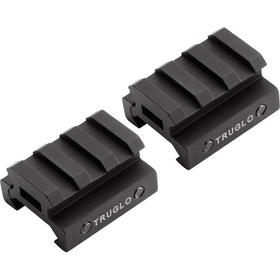 Truglo Truglo Picatinny Riser Mount 2 Pc. 1/2 In. Optics Accessories