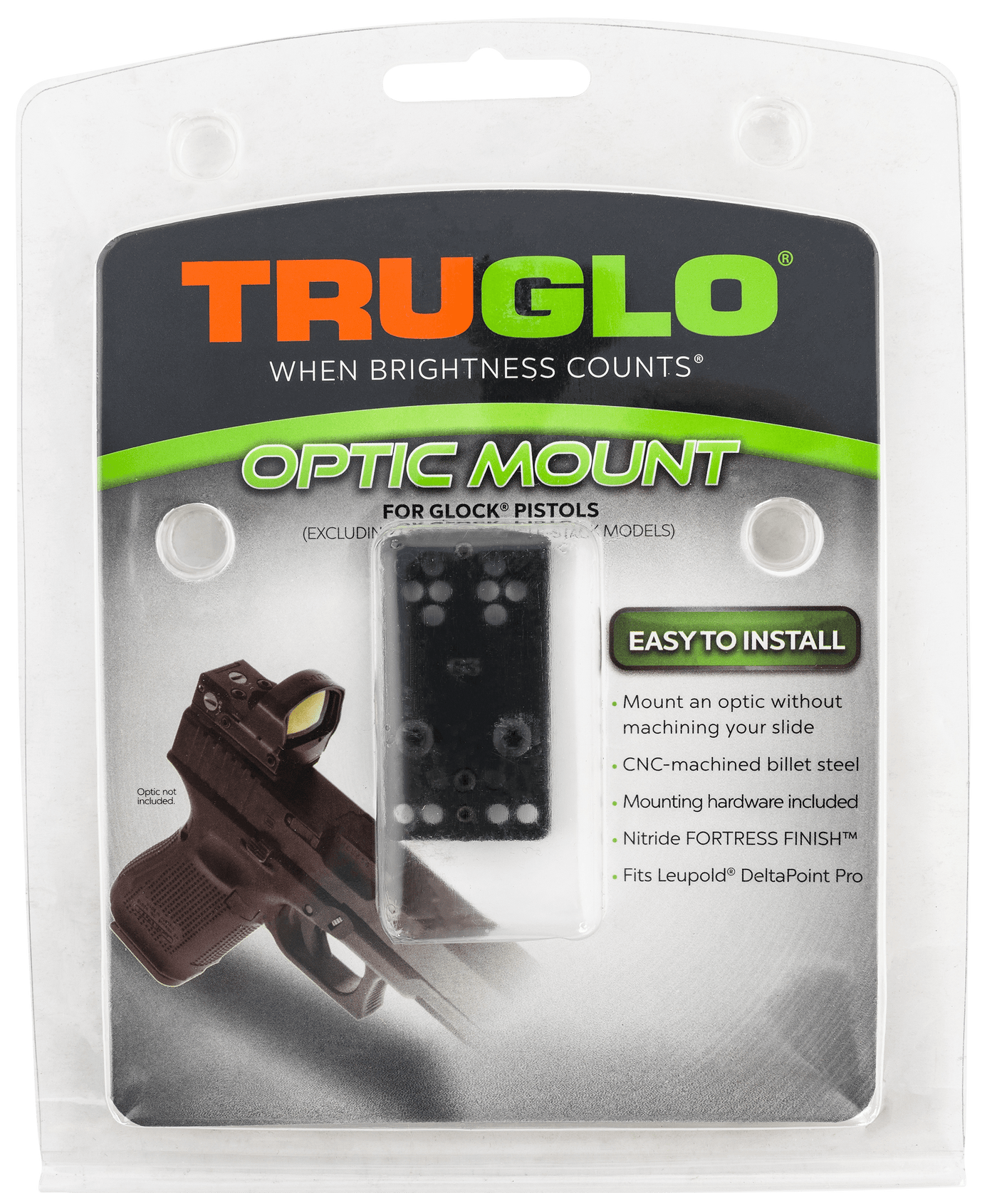 Truglo Truglo , Tru Tg-tg8950g3  Mnt Sld Optic Glock Dpp Shield Firearm Accessories
