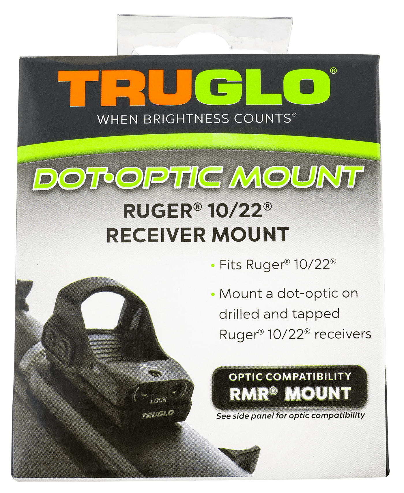 Truglo Truglo , Tru Tg-tg8955ru2 Mnt Rifl Rcvr Ru10-22 Rmr Firearm Accessories