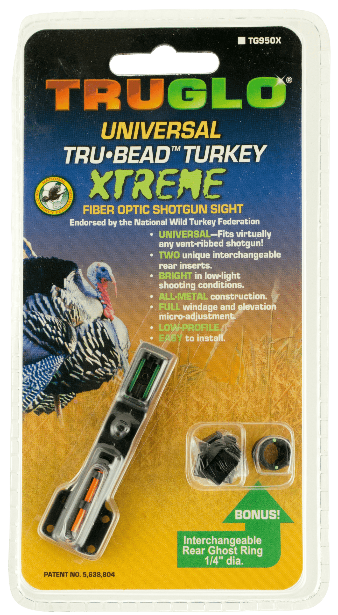 Truglo Truglo Trubead Xtreme Turkey Sights Universal Ghost Firearm Accessories