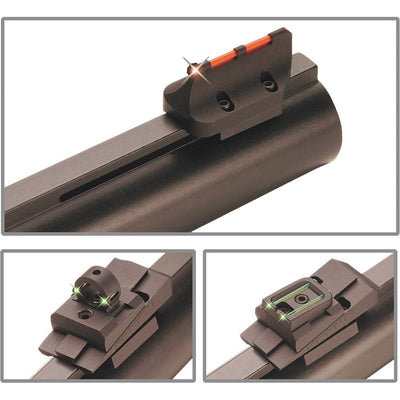 Truglo Truglo Xtreme Universal Shotgun Sights Black Front & Rear Sight Firearm Accessories