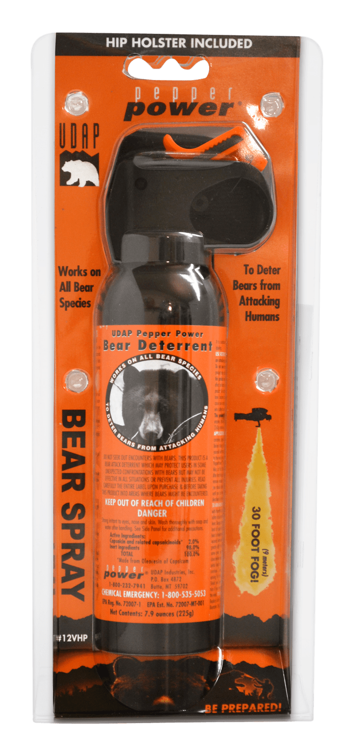 UDAP Udap Bear Spray, Udap 12vhp   Orange Bear Spray 225g Accessories
