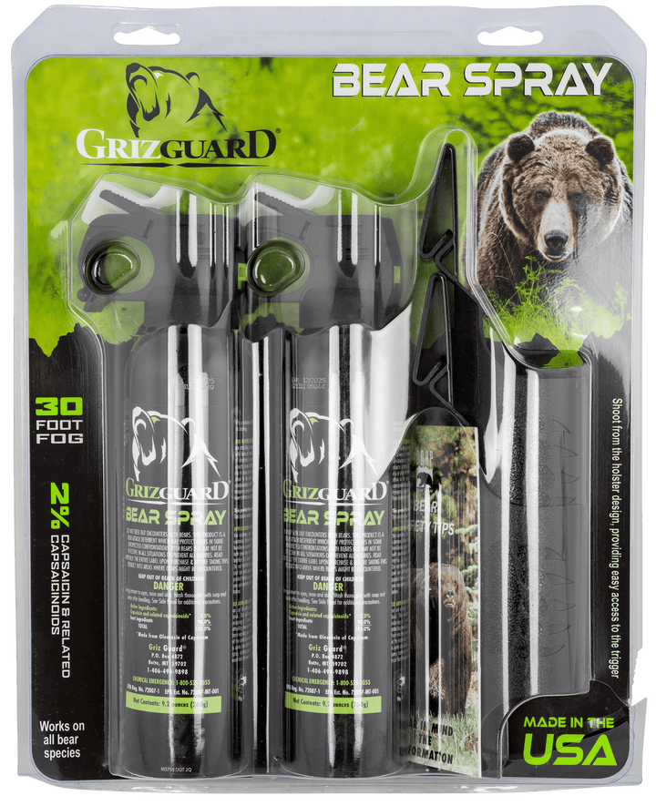 UDAP Udap Griz Guard, Udap 260gg2  Griz Guard Bear Pepper Spray(2) 9.2oz Hunting