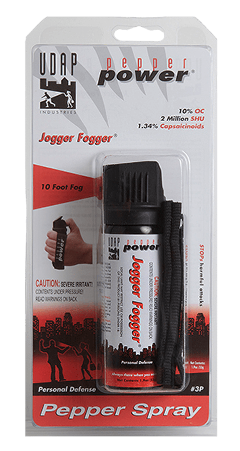 UDAP Udap Jogger Fogger, Udap 3pwh    Pepper Spray 55g 2oz Jogger W/holster Accessories