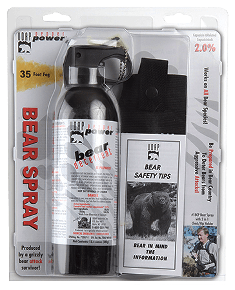 UDAP Udap Magnum Bear Spray, Udap 18cp    Sup Mag Bear 380g Chst Hls Accessories