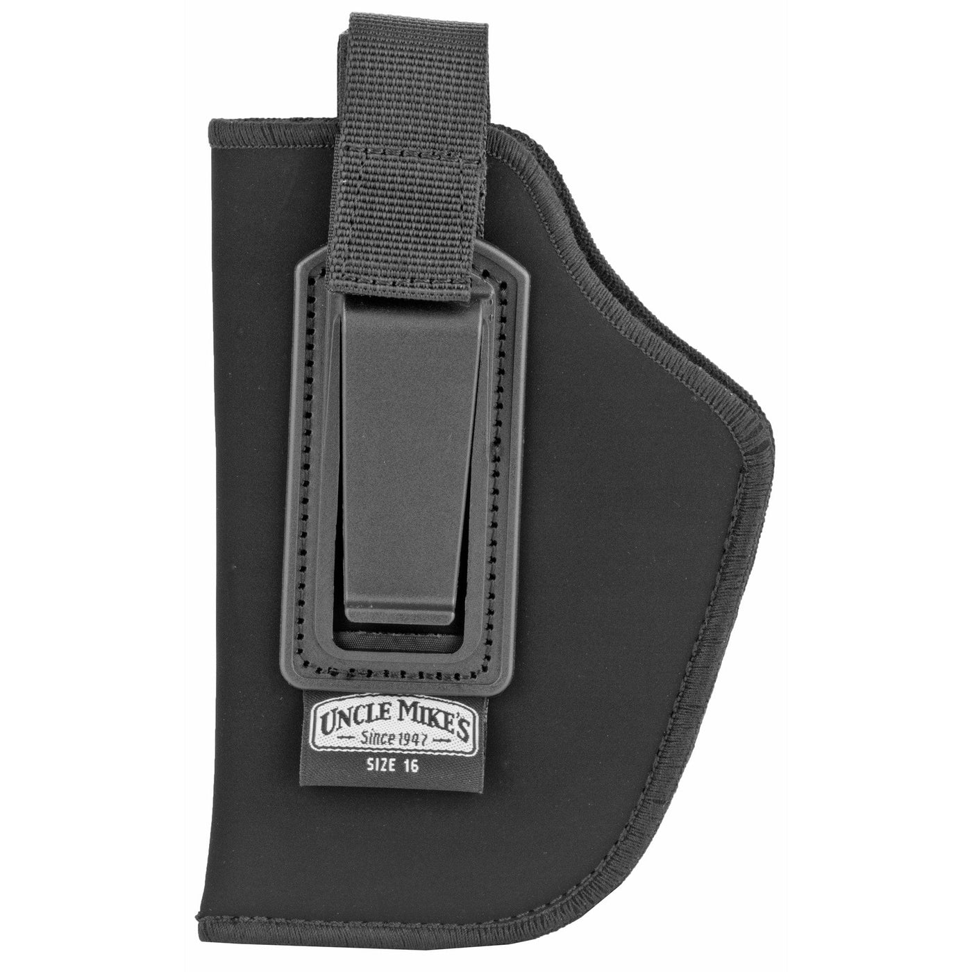 Uncle Mike's Michaels In-pant Holster #16lh - W/retention Strap Black Holsters