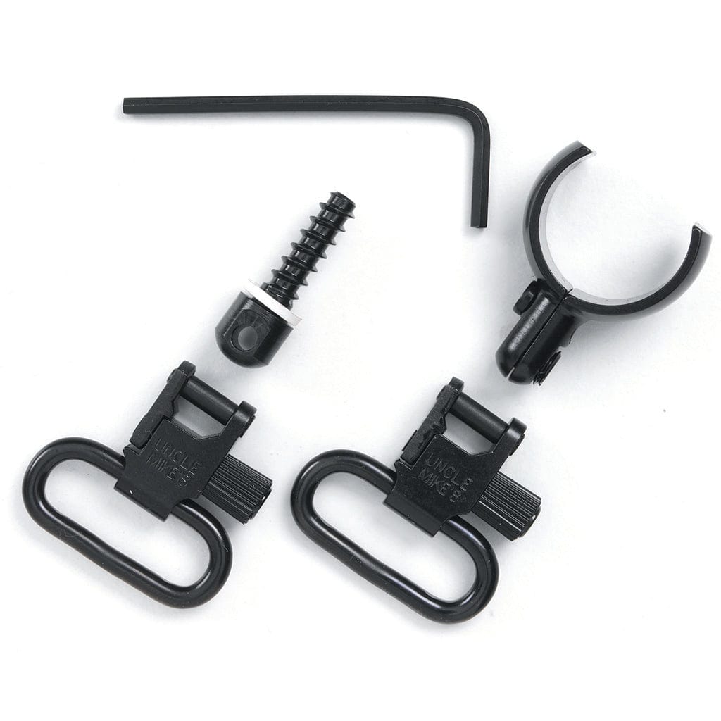 Uncle Mike's Uncle Mike's Qd Swivels 115 Sg-2 1 In. Blued Slings/Swivels
