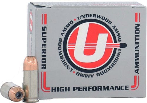 Underwood Ammo Underwood 9mm Luger+p+ 124gr - 20rd 10bx/cs Jhp Ammo