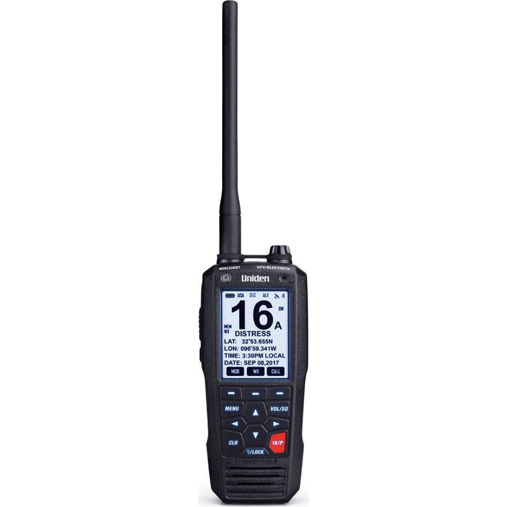 Uniden Uniden MHS335BT Handheld VHF Radio w/GPS & Bluetooth Communication