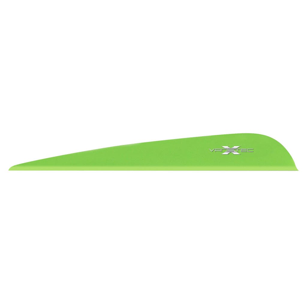 Vanetec Vanetec V-max Vanes Flo. Green 4 In. 100 Pk. Fletching Tools and Materials