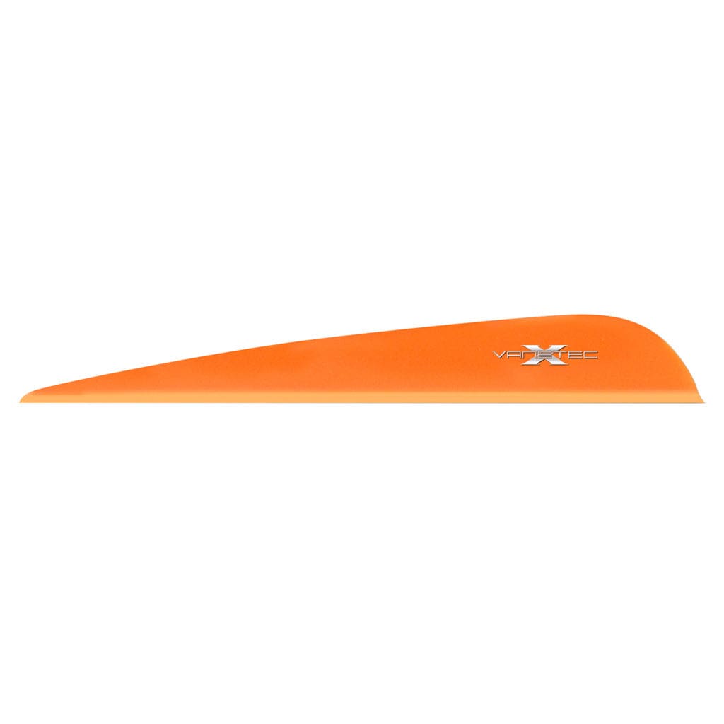 Vanetec Vanetec V-max Vanes Flo. Orange 4 In. 100 Pk. Fletching Tools and Materials