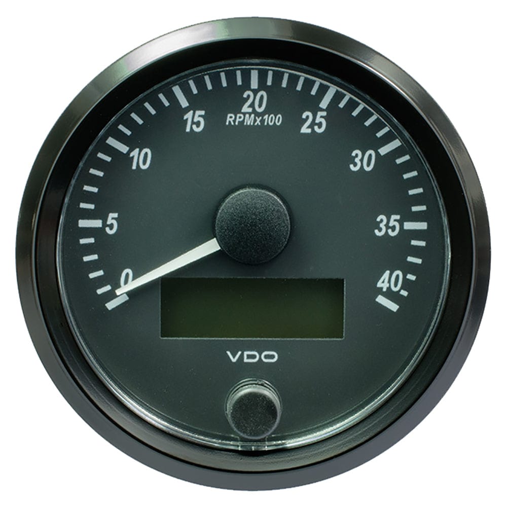 VDO VDO SingleViu 80mm (3-1/8") Tachometer - 4,000 RPM Marine Navigation & Instruments