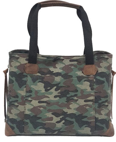 VersaCarry Versacarry Conceal Carry Purse - Canvas Camo Tote Style< Holsters And Related Items