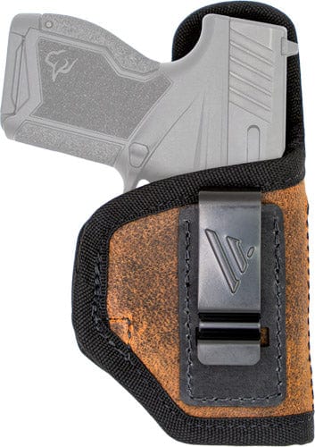VersaCarry Versacarry Delta Carry Hol Lth - Belt Clip Rh 1911 Style Brown 2 Holsters And Related Items