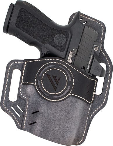 VersaCarry Versacarry Luna Holster Owb - Grey Base Black Patch Size 3 Holsters And Related Items