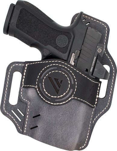 VersaCarry Versacarry Luna Holster Owb - Grey Base Black Patch Size 4 Holsters And Related Items
