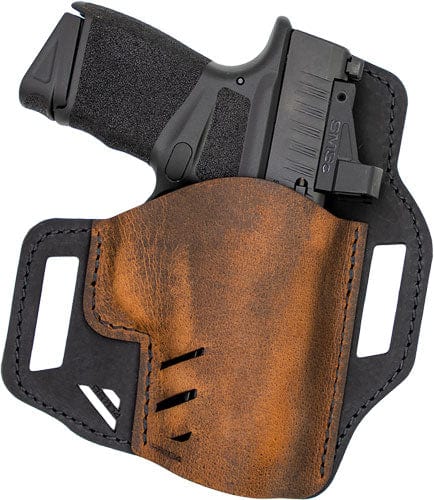 VersaCarry Versacarry Roughrider Owb Rh - Optics Comp 1911 Style Brown Holsters And Related Items