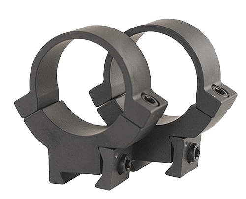 Warne Warne Maxima Horizontal Pa Rimfire Scope Rings 3/8 Dovetail Matte Black 1 In. High Optics Accessories