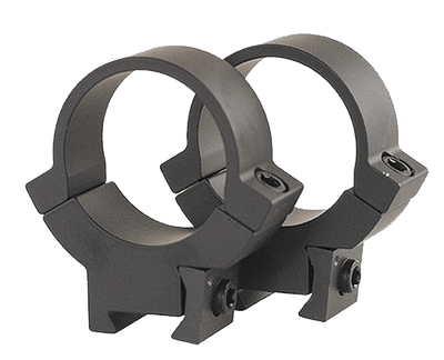 Warne Warne Maxima Horizontal Pa Rimfire Scope Rings 3/8 Dovetail Matte Black 1 In. High Optics Accessories