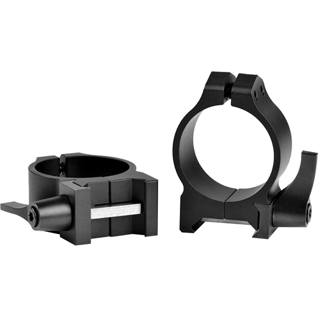 Warne Warne Maxima Vertical Quick Detach Scope Rings Matte Black 30mm Low Optics Accessories