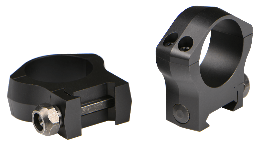 Warne Warne Mountain Tech Scope Rings Matte Black 30mm Medium Optics Accessories