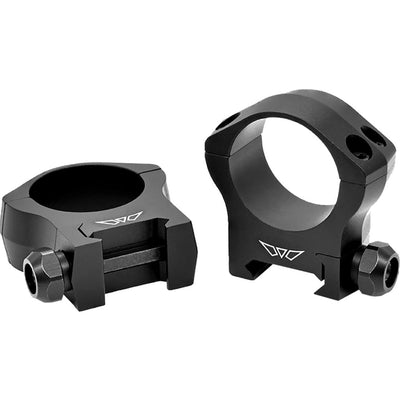 Warne Warne Mountain Tech Scope Rings Matte Black 30mm Medium Optics Accessories
