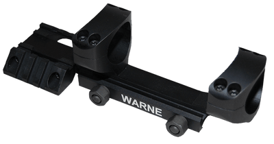 Warne Warne Ramp Mount 1" Tactical - Picatinny Black Optics Accessories