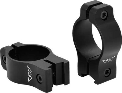 Warne Warne Vapor 1" Med Matte Rings - Aluminum Fits 3/8-11mm Dvetail Optics Accessories