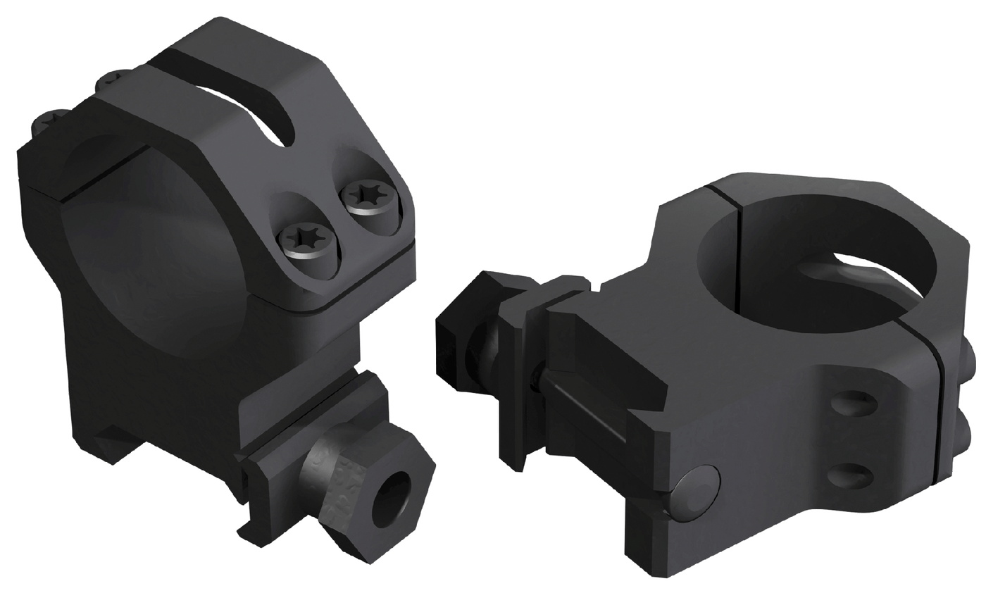 Weaver Mounts Weaver 4-hole Tact 1" High Optics Accessories