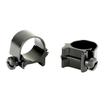 Weaver Mounts Weaver Rings Detachable Top - Mount 1" Low Black .089"! Optics Accessories