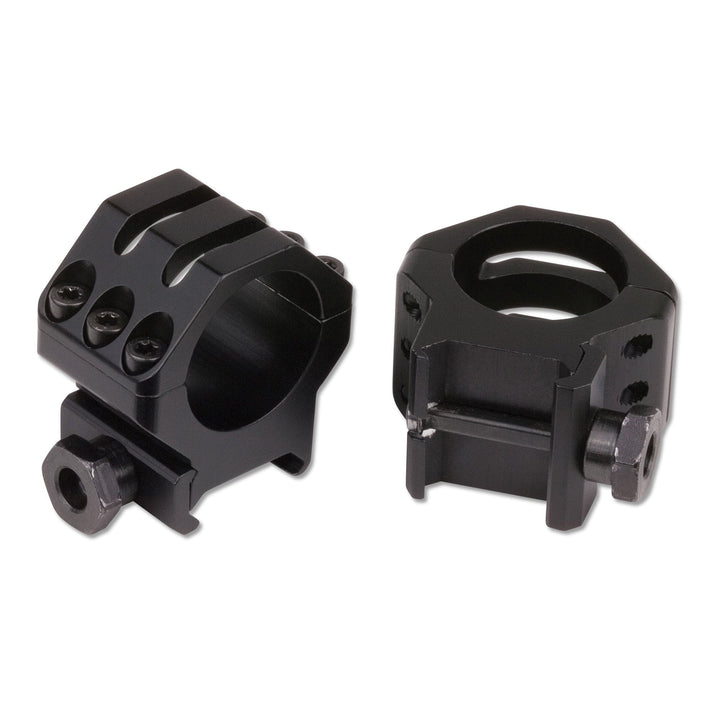 Weaver Weaver Rings 6-hole Tactical - 30mm High Matte .490" Scope Mounts
