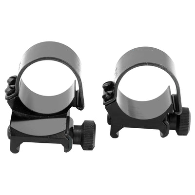 Weaver Weaver Rings Detachable Top - Mount Extension 1" Med Black Scope Mounts